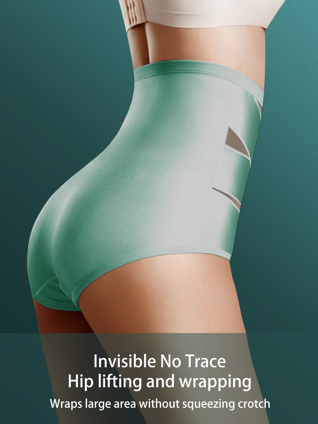 2pcs Women's High-Waisted Shapewear Shorts & Butt Lifting Underwear - Ice Silky Nylon Cross Compression Abdominal Control, Postpartum, 360° Shaping with Breathable Mesh & Spiral Support, Seamless Gym Yoga Shaper for All Body