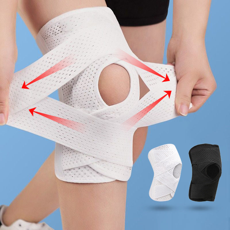 1pc for sports Knee Sleeve - Breathable, Elastic, and Durable Knee Brace for Men & Women, Ideal for Running, Outdoor Activities, and for sports, Hand Wash Only, No Power Needed