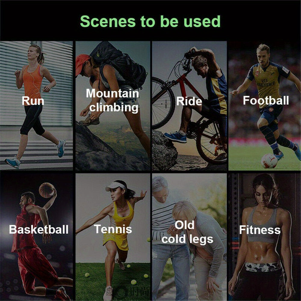 1pc Knee Support Brace, Compression Long Full Legs Sleeve, Arthritis Running Gym Sport Knee Pad