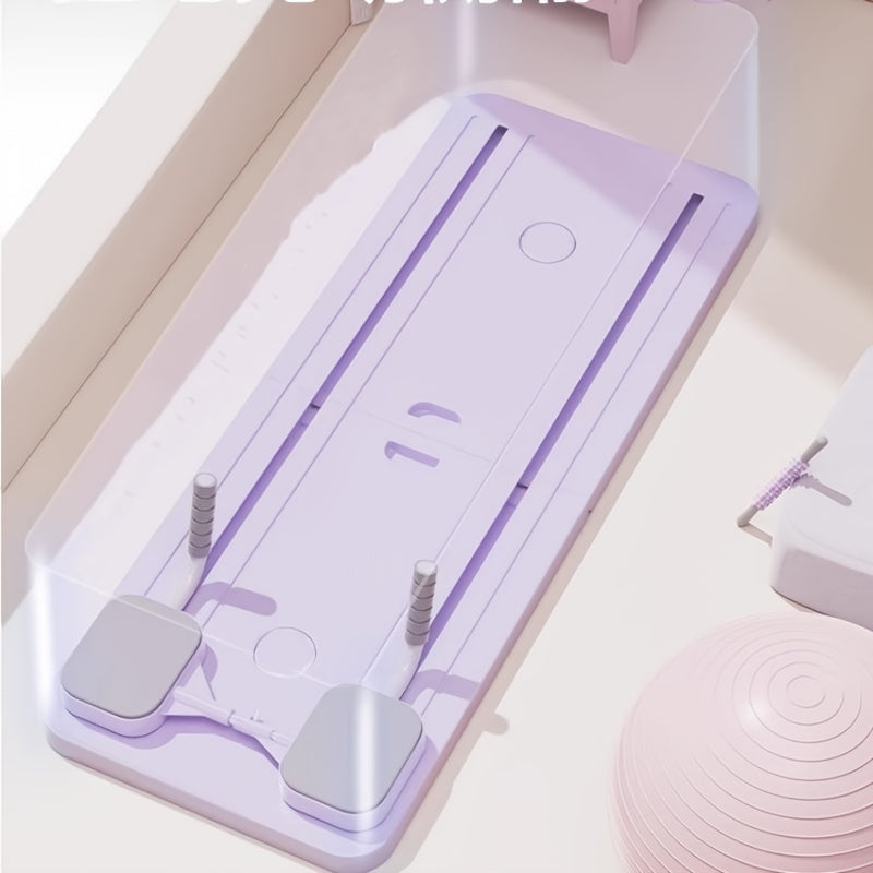 Automatic Rebound Ab Roller - Multifunctional Fitness Wheel for Core Strength & Slimming, Home Gym Equipment, Light Green