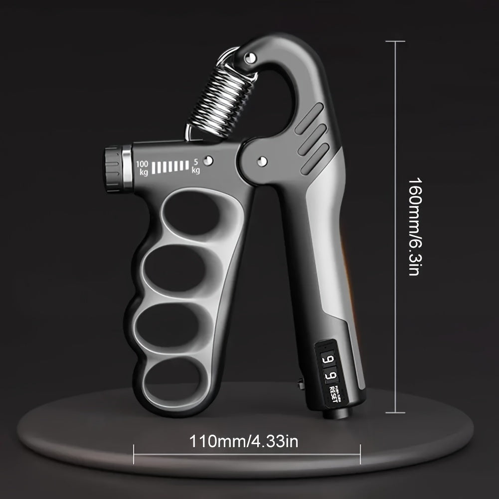 5-100kg Grip Strength Trainer Mechanical counting Wrist Expander Fitness Gym Training Hand Gripper Adjustable Resistance Hand Gripper