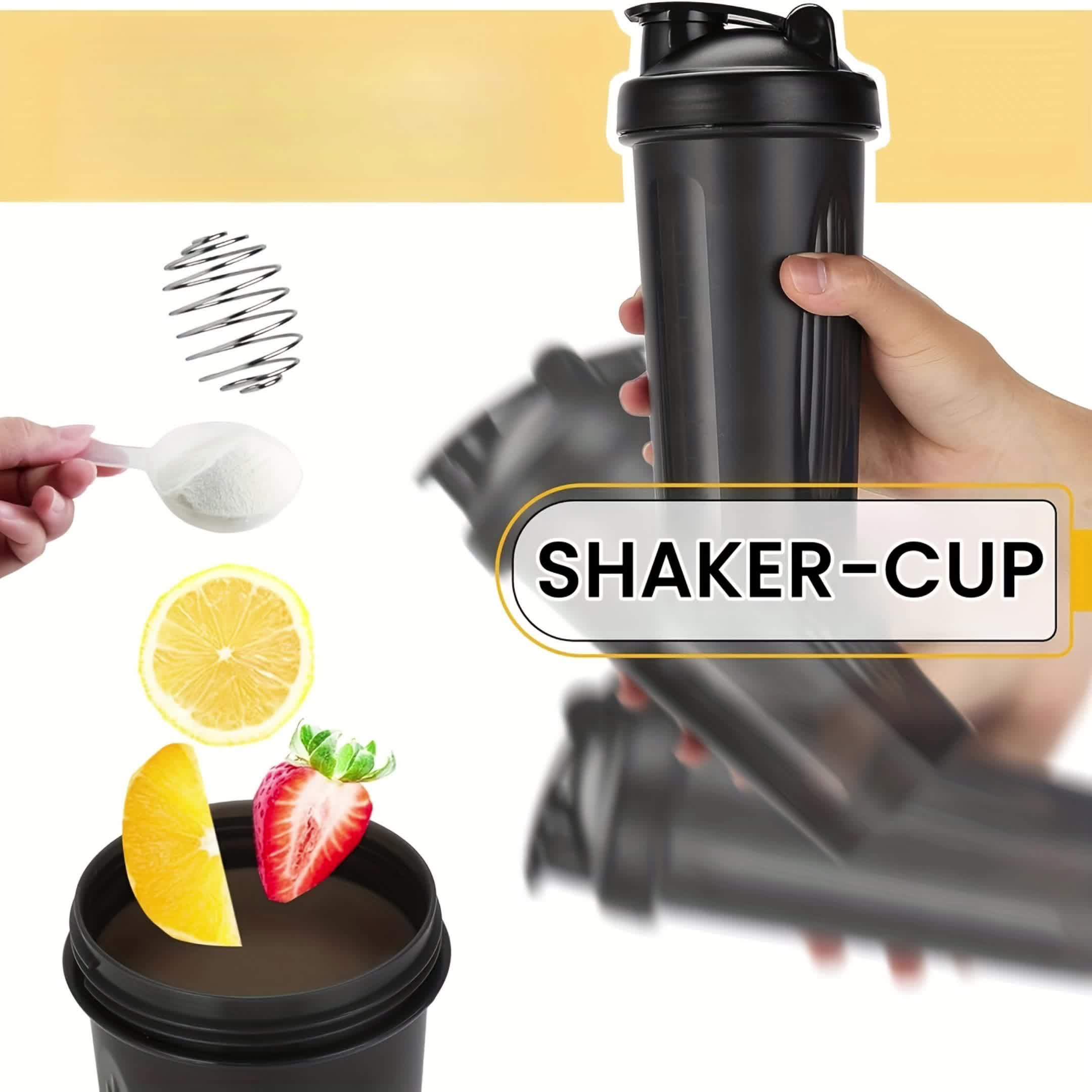 1pc, 28oz Large Capacity Protein Shaker Bottle - BPA-Free, Pull-Top, Rectangle Design - Ideal for Workout Supplements, Gym, Fitness, and Summer Drinkware
