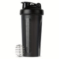 1pc, 28oz Large Capacity Protein Shaker Bottle - BPA-Free, Pull-Top, Rectangle Design - Ideal for Workout Supplements, Gym, Fitness, and Summer Drinkware