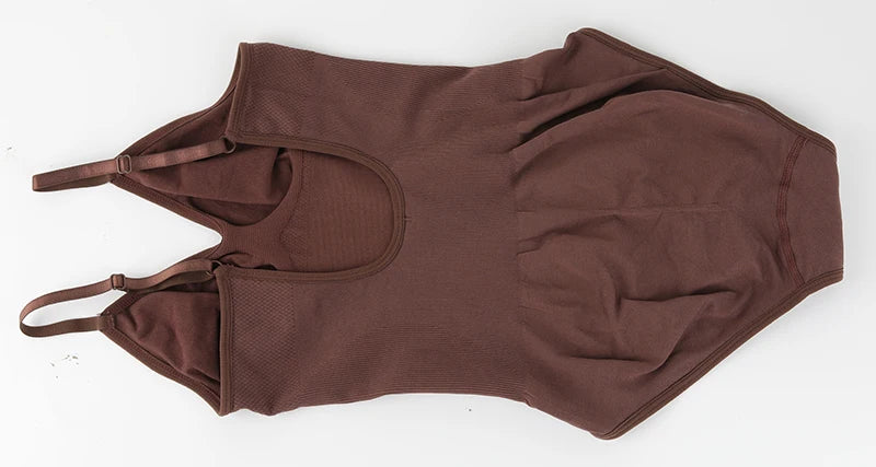 Low Back Bodysuits Shapewear for Women Open Crotch Body Shaper Sexy Tummy Control Push Up Corset Tank Top Backless Underwear