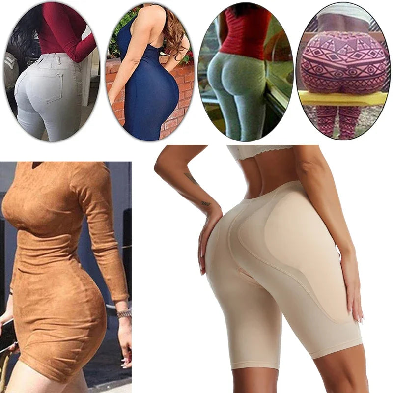 BBL Shapewear Butt Lifter Panties Women Hip Shapewear Panties Sexy Body Shaper Push Up Hip Enahncer Padded Fake Ass Pants