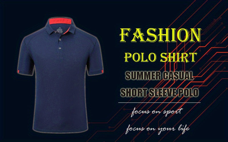 3pcs Mens Shirts Short Sleeve Breathable Quick Dry Golf Shirts Mens Running Sports Tee Top Gym Workout T Shirts