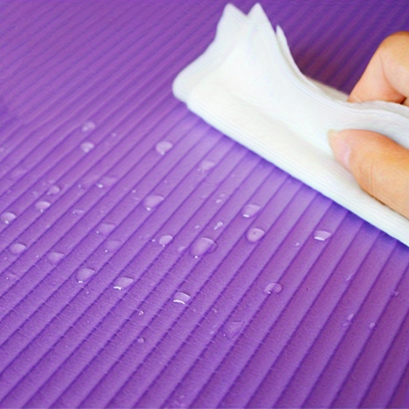 4mm LuxeEVA Yoga Mat - High-Density, Sweat-Wicking & Slip-resistant - Extra Thick for Comfortable Home Gym Training