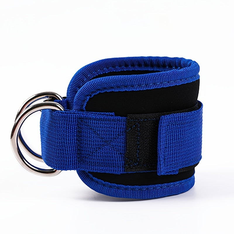1pc Ankle Straps For Cable Machine, D-Ring Ankle Cuffs, Adjustable Comfortable Ankle Straps For Gym, Fitness, Workout, Exercise, Glute & Leg Muscles Training