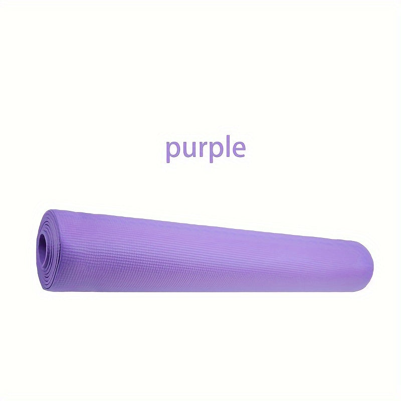 4mm LuxeEVA Yoga Mat - High-Density, Sweat-Wicking & Slip-resistant - Extra Thick for Comfortable Home Gym Training