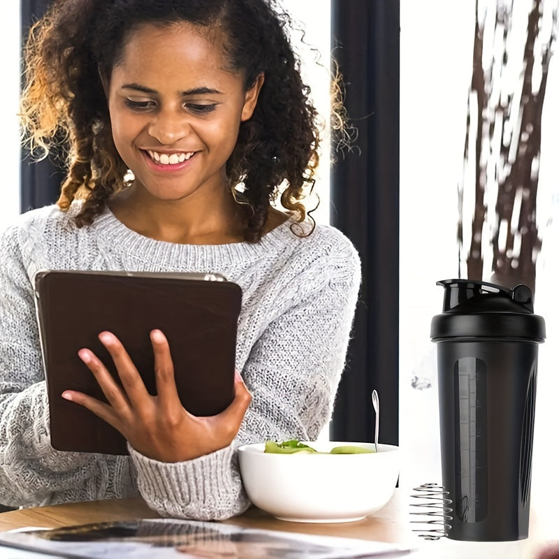 1pc, 28oz Large Capacity Protein Shaker Bottle - BPA-Free, Pull-Top, Rectangle Design - Ideal for Workout Supplements, Gym, Fitness, and Summer Drinkware