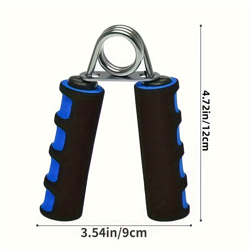 Blue Foam Hand Gripper For Enhanced Grip Strength & Muscle Building - Ideal For Gym, Home & Office Workouts