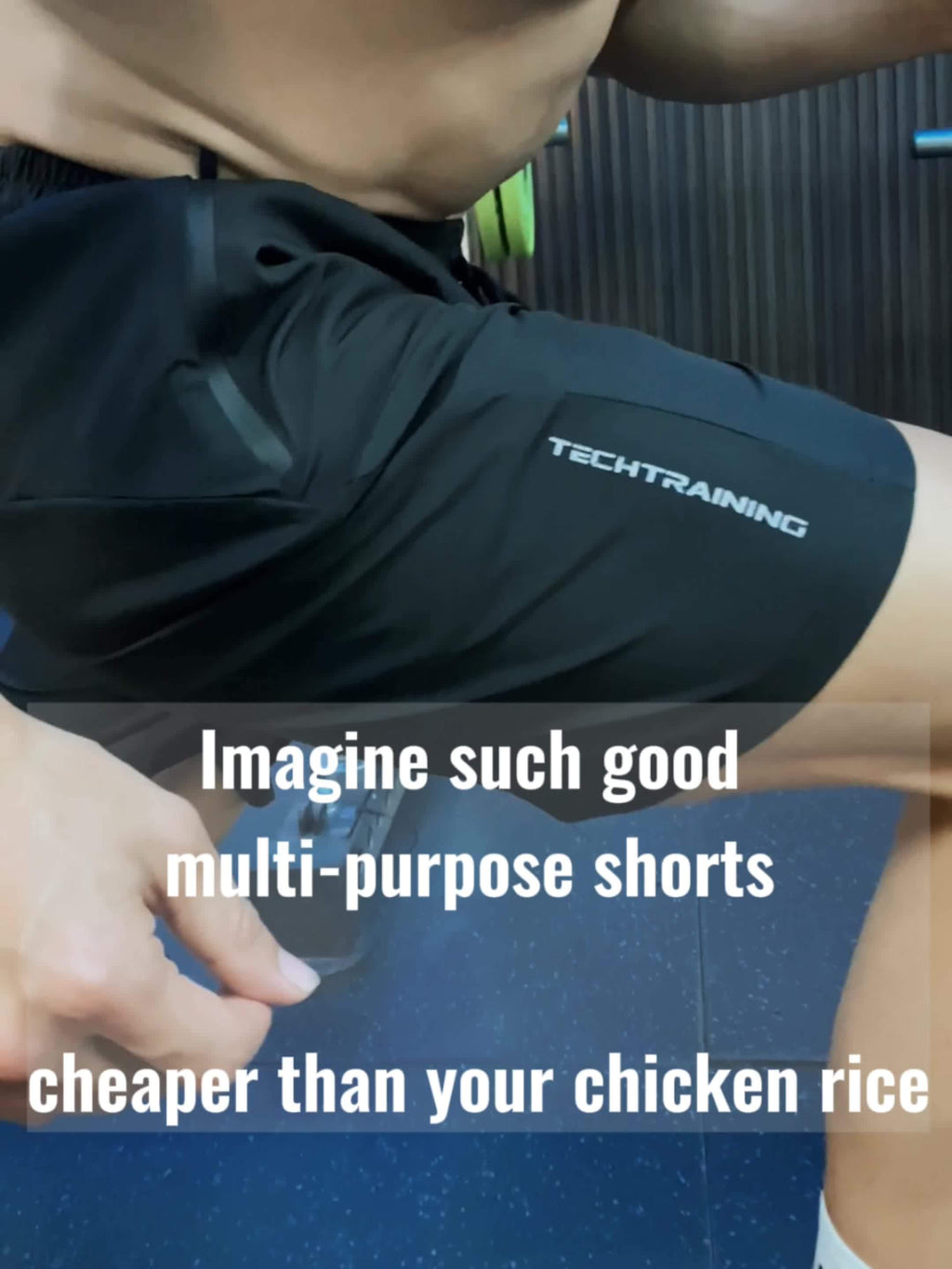 3pcs Men's Athletic Shorts - Quick-Dry, Breathable & Sweat-Wicking Polyester for Gym, Cycling, Hiking & Swimming - Stretchy with Zipper Pockets, Machine Washable in Black, Blue, White